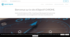 Desktop Screenshot of objectif-chrome.com